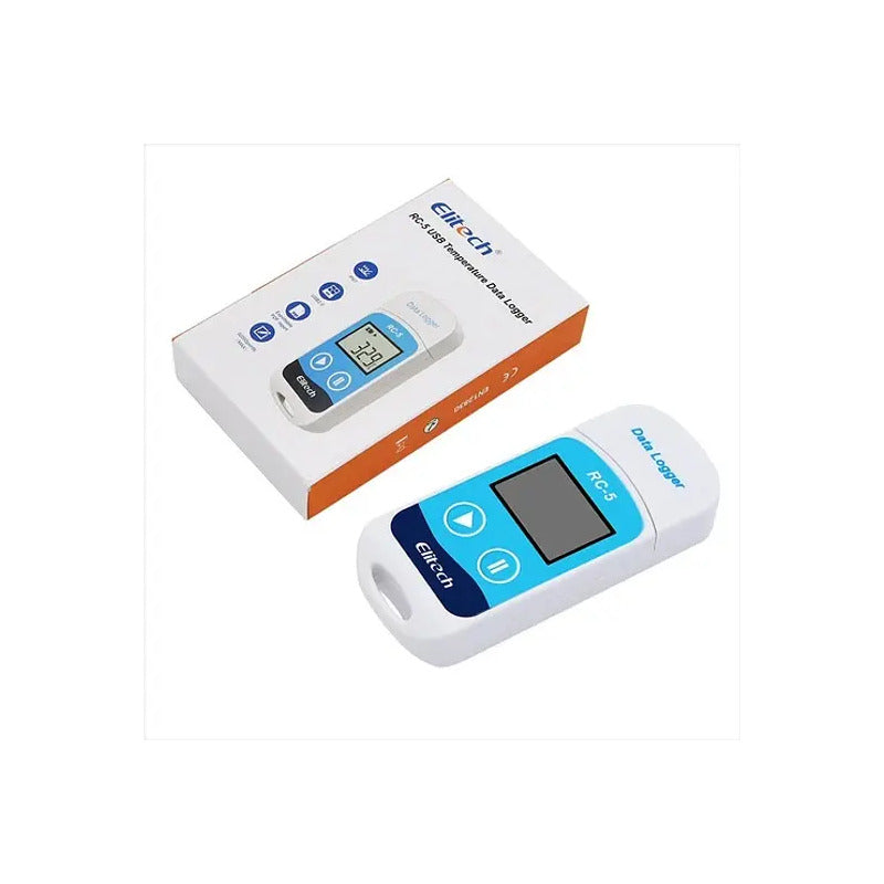 Data Logger Usb Rc-5 Registrador De Temperatura Ambiental