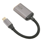 Adaptador Usb Tipo C A Displayport Hembra 4k 144hz- 8k 60hz Negro