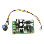 Control De Velocidad De Motor Dc 10-60v 20a Pwm 12v 24v 48v