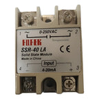 Rele Estado Solido Ssr-40la 220v Activado Corriente 4ma 20ma