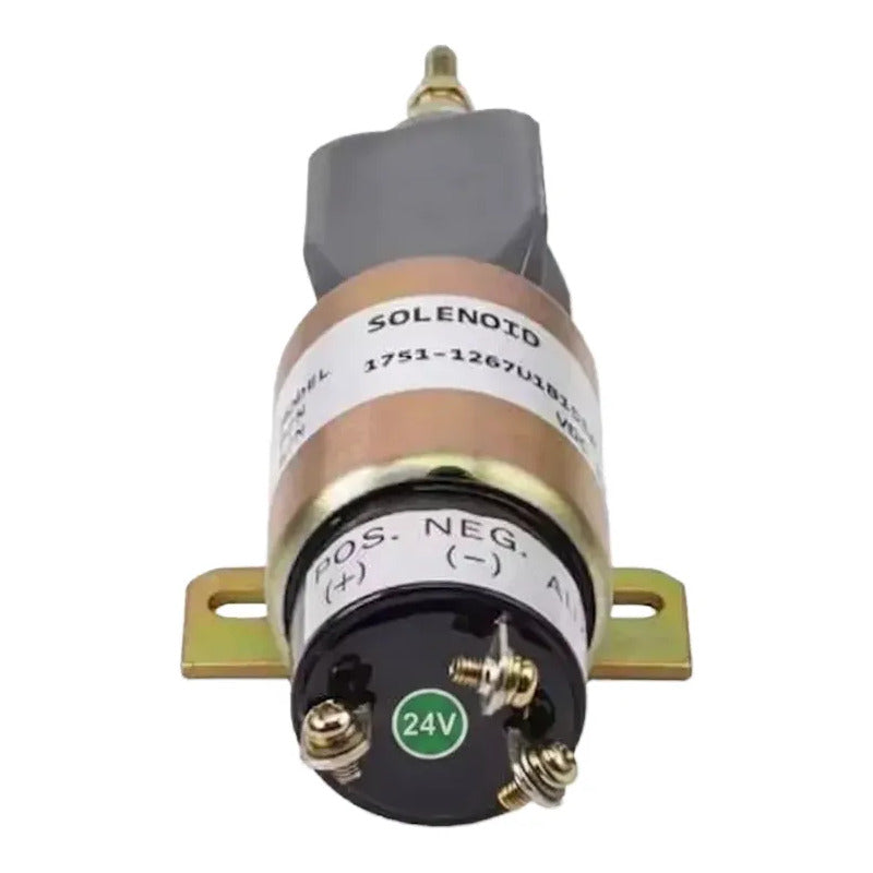 Valvula Solenoide 24v 3 Conectores Actuador Parada Generador