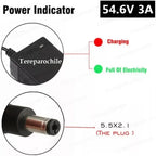 Cargador Bateria Bicicleta Electrica 48v Entrega 54.6v Plug