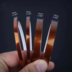 Cinta Kapton Termica 10mm X 33mt Adhesiva Sublimacion 400oc Ámbar