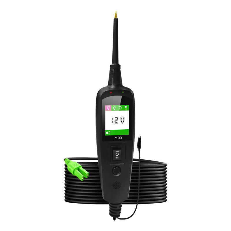 Punta Lógica 12-24 Probador De Circuito Eléctrico Automotriz Verde