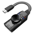 Tarjeta Audio 7.1 Sonido 3d Usb Gamer Ps4 Para Mac Pc 24 Bit