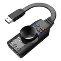Tarjeta Audio 7.1 Sonido 3d Usb Gamer Ps4 Para Mac Pc 24 Bit