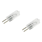 2 Ampolletas Bipin Halogena G5.3mm 35w 3000 Horas 2700k Color De La Luz Calido 2700k Calido 2700°k