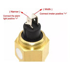 Sensor De Temperatura Generador Vdo 3/8 Npt Genset 17mm