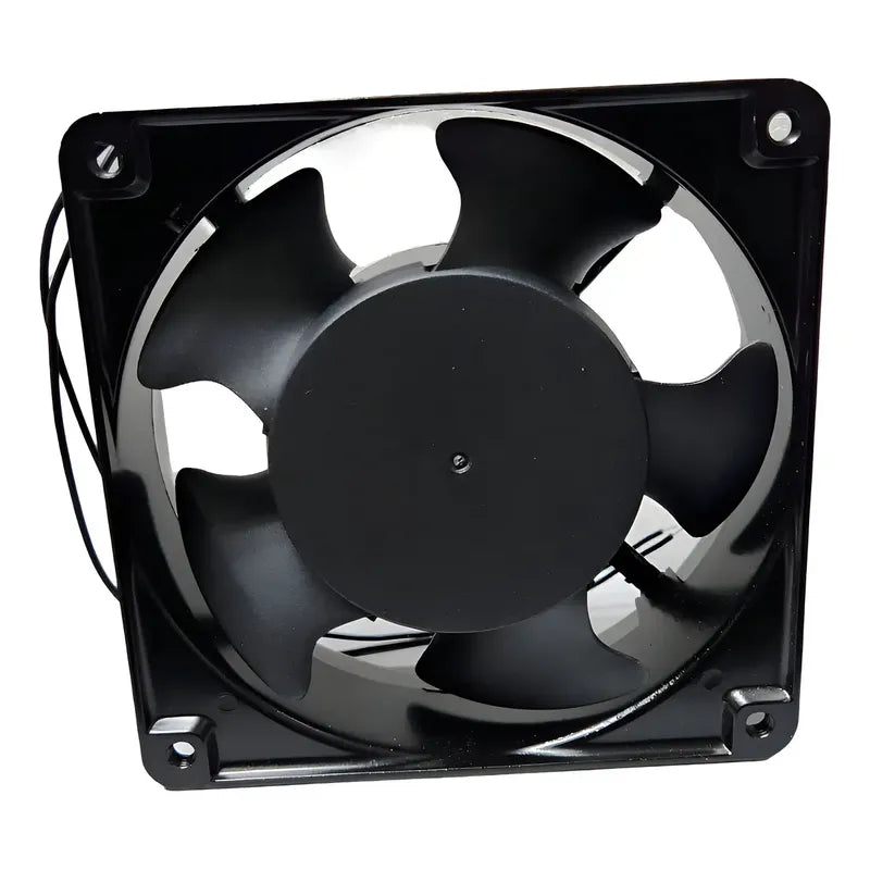 Ventilador De Enfriamiento Tereparochile Dp202a De 12x12 Cm Para 220-240v Negro