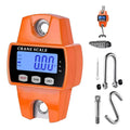 Balanza Pesa Digital Colgante Gancho Portátil 300 Kg Romana Naranja