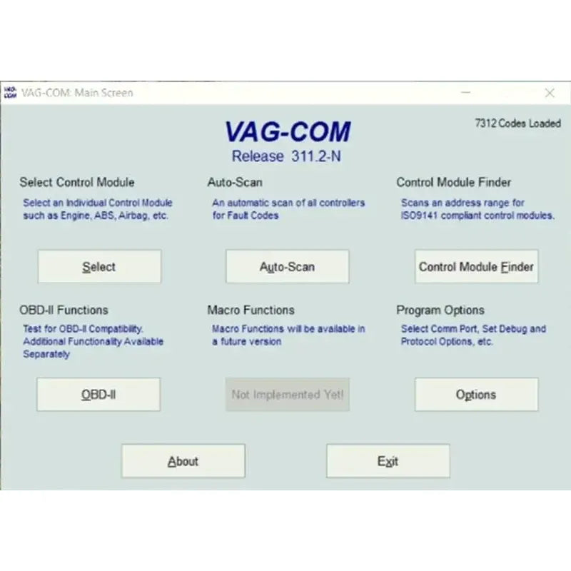 Software Vagcom 3.11 Kkl Scanner Para Volkswagen Audi Seat