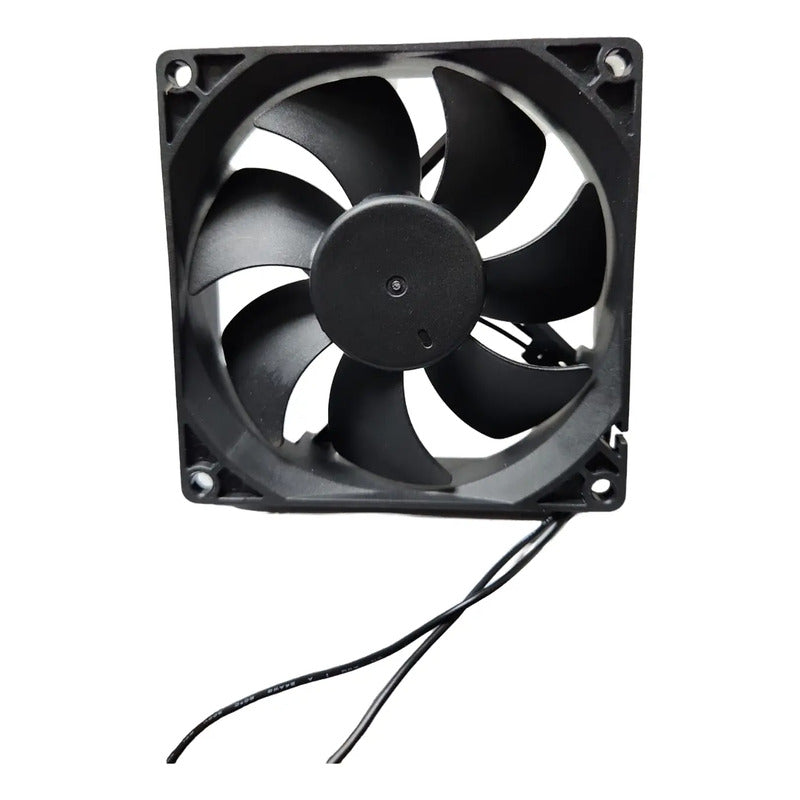 Ventilador Fan Cooler 92x92x25mm 110v 220v 2.5w 9225 9,2cm Negro