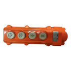 Botonera Switch Colgante Puente Grúa 4 Botones Cob-62 Cob62 Naranja