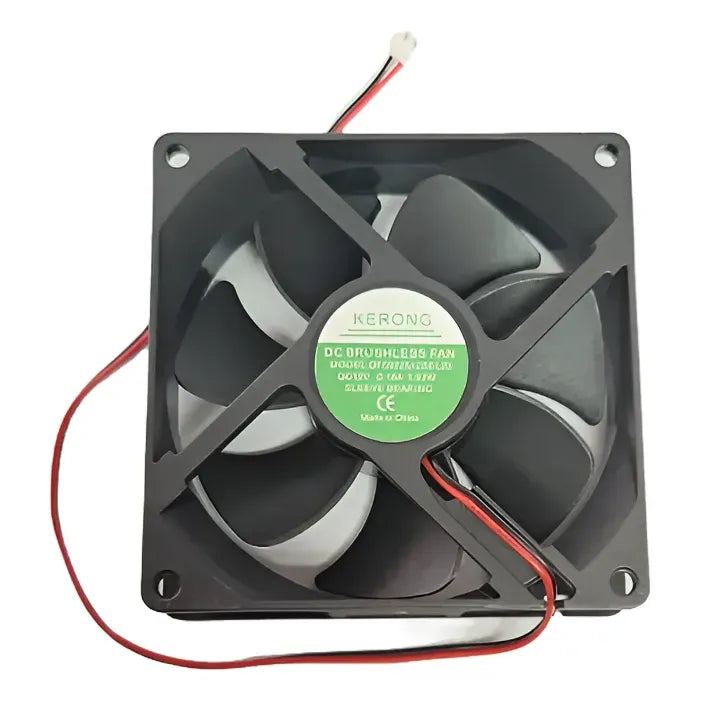 Ventilador Fan Cooler Df0922512sel2b 12v 92x25mm 2 Pin Negro