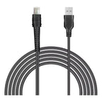 Cable Usb Para Zebra Cba-u46-s07za Ds3608 Ds3678 Ds4608 8108 Negro Usb