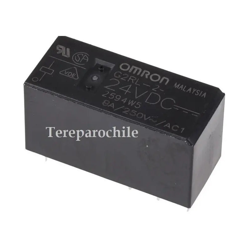 Relay Rele G2rl-2 24v Dc 8a Controla Hasta 250v (ac Dc) G2rl