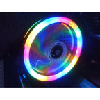 Fan Cooler 120mm Pc Gamer Led Rgb 3 Y 4 Pin Ide Chasis