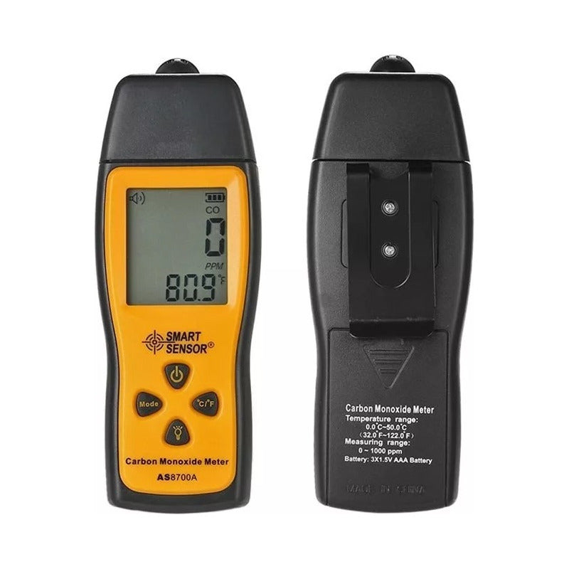 Monitor Tester Medidor De Monoxido De Carbono Co Termometro