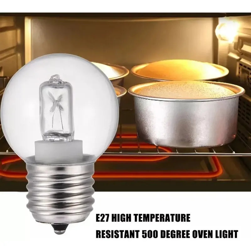 Ampolleta Horno Alta Temperatura 500°celsius 40w 220v E27 Halogena