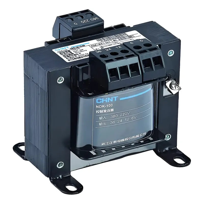 Transformador Tablero Control 100va 380v 220v - 24v 12v 6v Negro