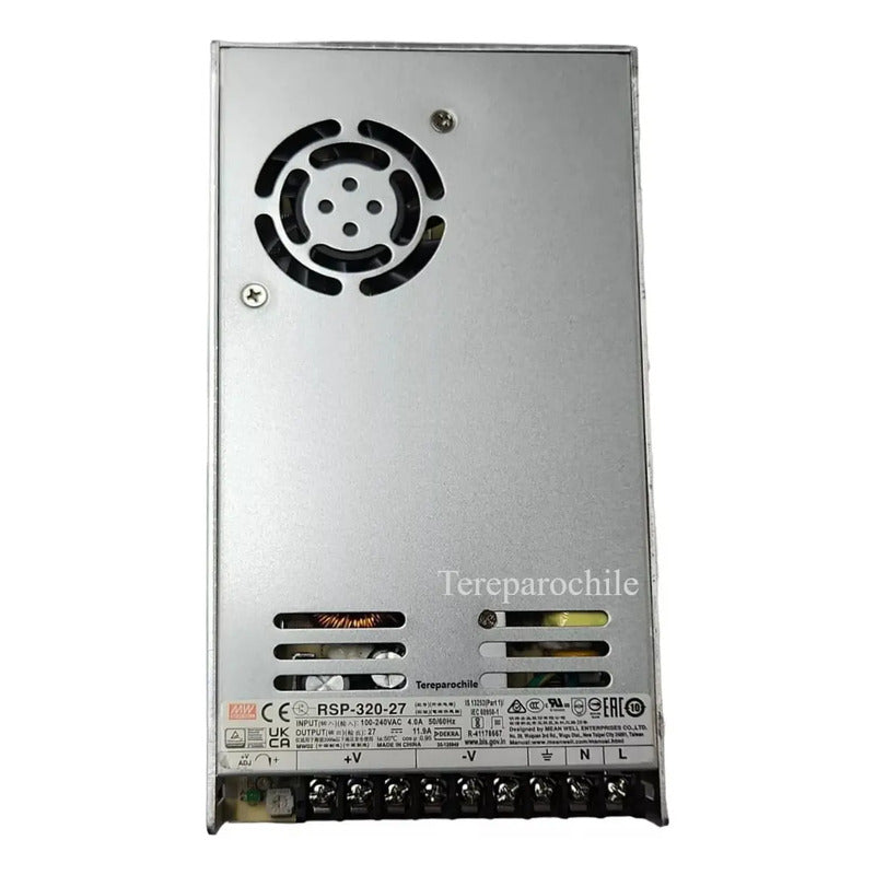 Fuente De Poder Meanwell Rsp-320-27 De 27v Y 321w