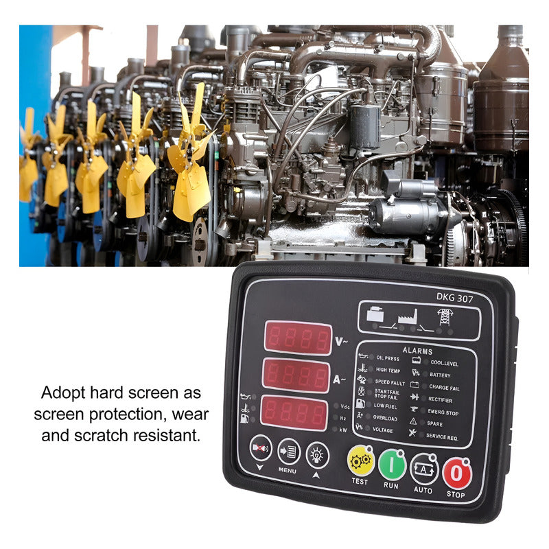 Panel O Modulo De Control Lcd Dkg-307 Genset Para Generador