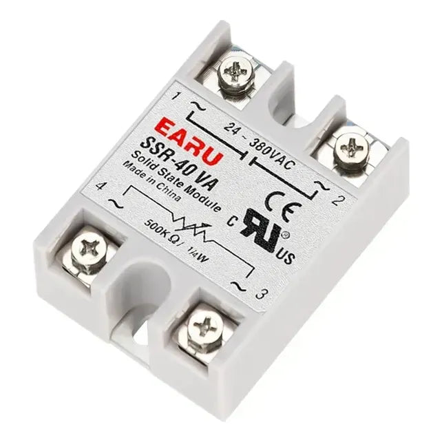 Rele Variable Estado Solido Ssr-100va 220v 25a Potenciometro