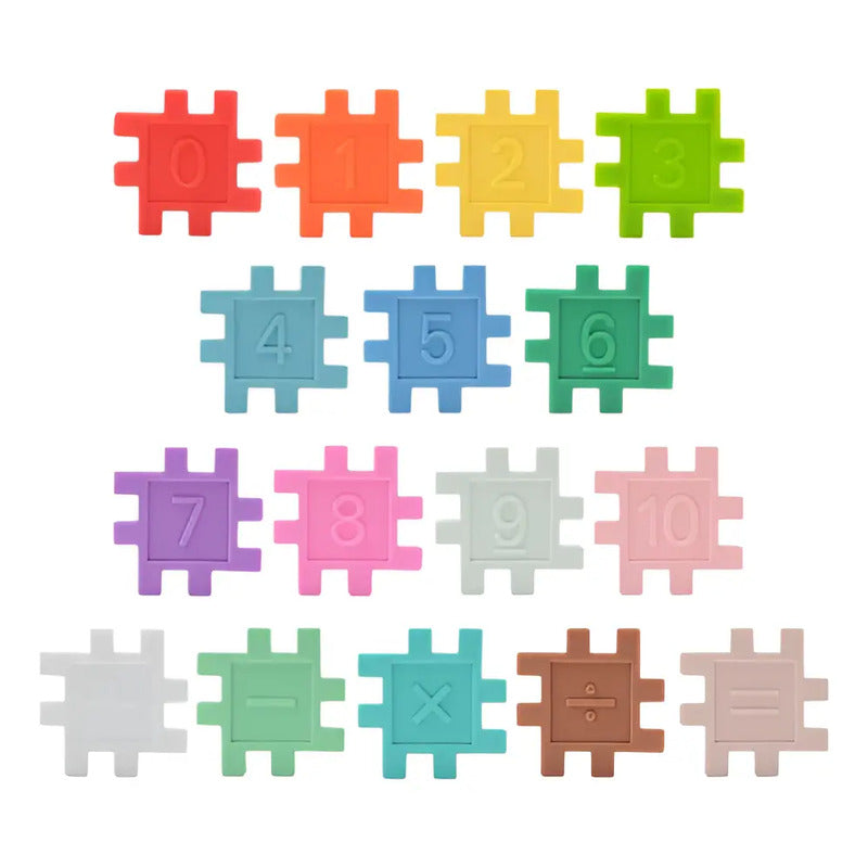Puzzles De Silicona Rompecabeza Estimulacion Bebes Y Niños