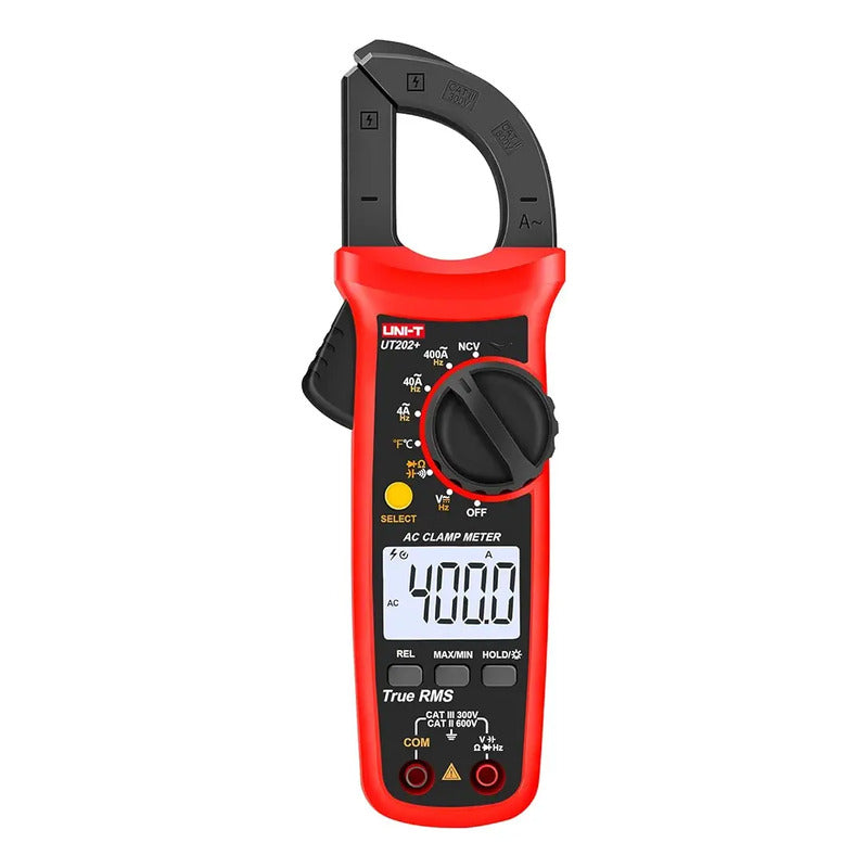Tester Amperímetro Pinza Voltimetro Uni-t Ut202+ Con Estuche
