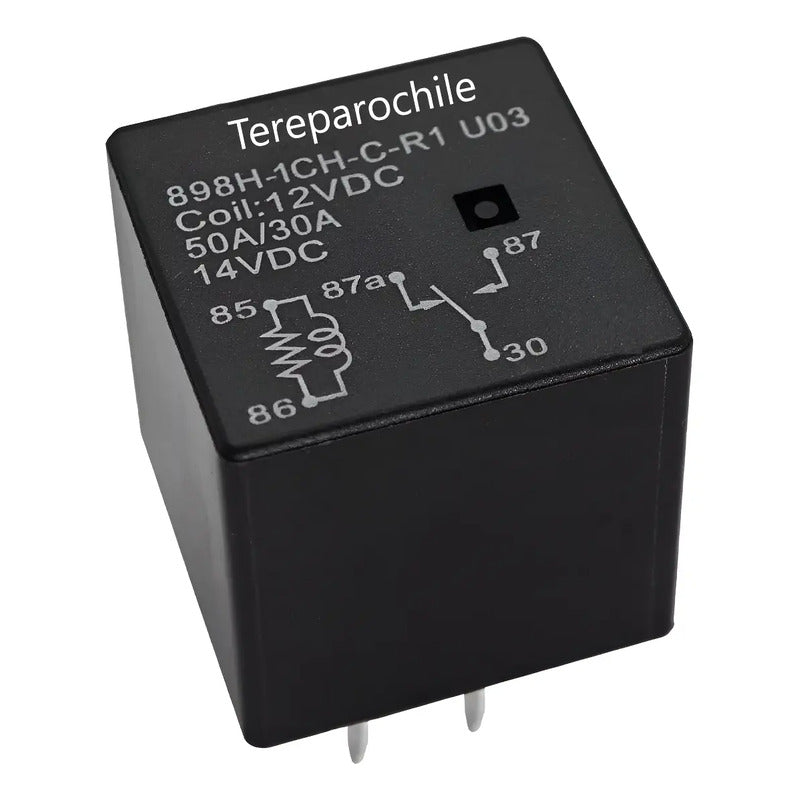 Rele Relay 898h-1ch-c-r1 U03 12vdc 50a 5pin