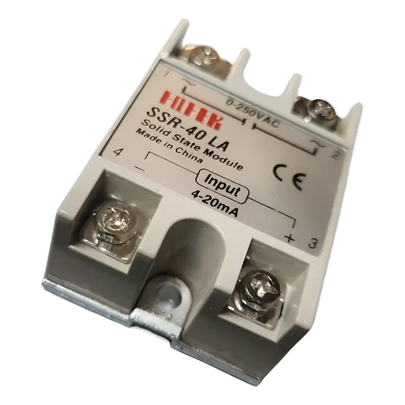 Rele Estado Solido Ssr-40la 220v Activado Corriente 4ma 20ma