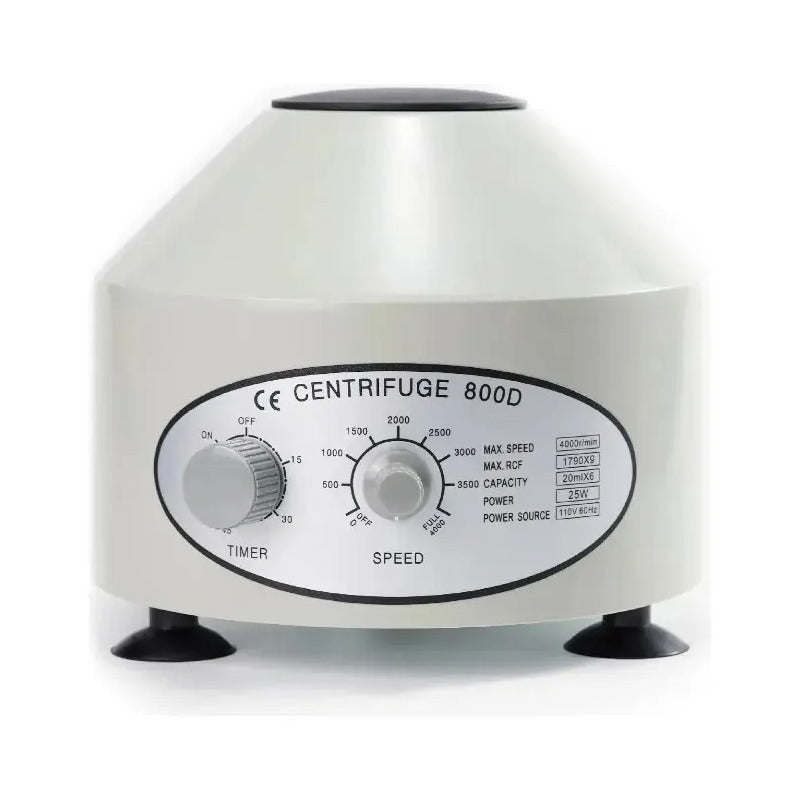 Máquina Centrífuga 1500rpm 4000rpm 6 Tubo Plasma Laboratorio 50 Hz