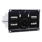 Ats Switch Transferencia Automatico Mcb 63a 220v Generador Gris