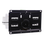 Ats Switch Transferencia Automatico Mcb 63a 220v Generador Gris