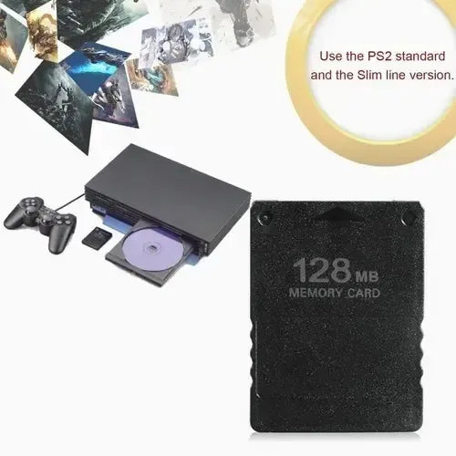 Memory Card 128mb Para Playstation 2