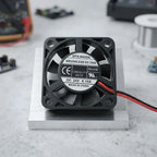 Ventilador Fan Efs-04d24l 40x10 Mm 24v 0.1a 2 Cables Negro