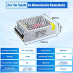 Fuente Poder Conmutada Switching 24v 5a 120w Transformador