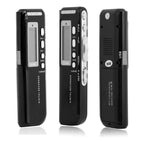 Grabadora De Voz Digital 8 Gb + Microfono + Modulo Telefono Negro