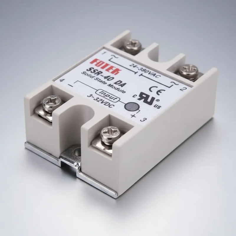 Rele Relay Estado Solido Ssr-40da 40amp 24 A 380v Ac 220v