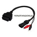 Cable Obd2 Obdii Obd Para Fiat Lancia Alfa Romeo 3pin 16pin