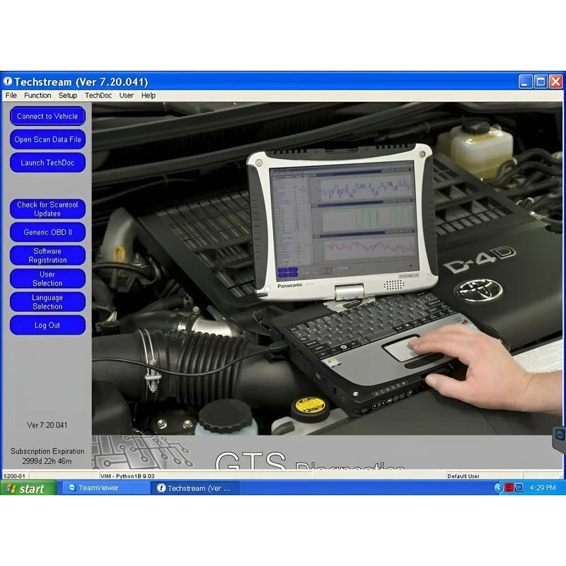 Scanner Obdii Escaner Para Nissan Hino Toyota J2534 Diesel