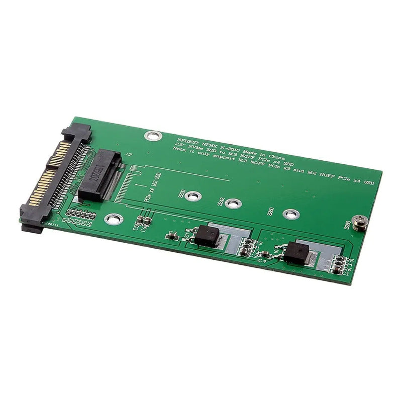 Adaptador Discos Ssd M.2 Pci-e  A U.2 Sata Bus Sff-8639 Negro