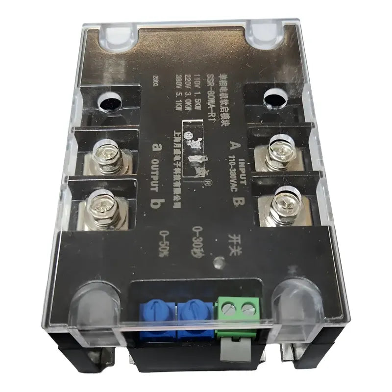 Partidor Suave De Motor Monofasico 3kw Ssr-80wa-r1 3hp - 4hp