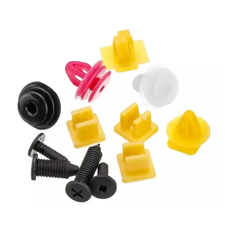 Set 200 Clip Broche Reparacion Parachoque Puertas Carroceria