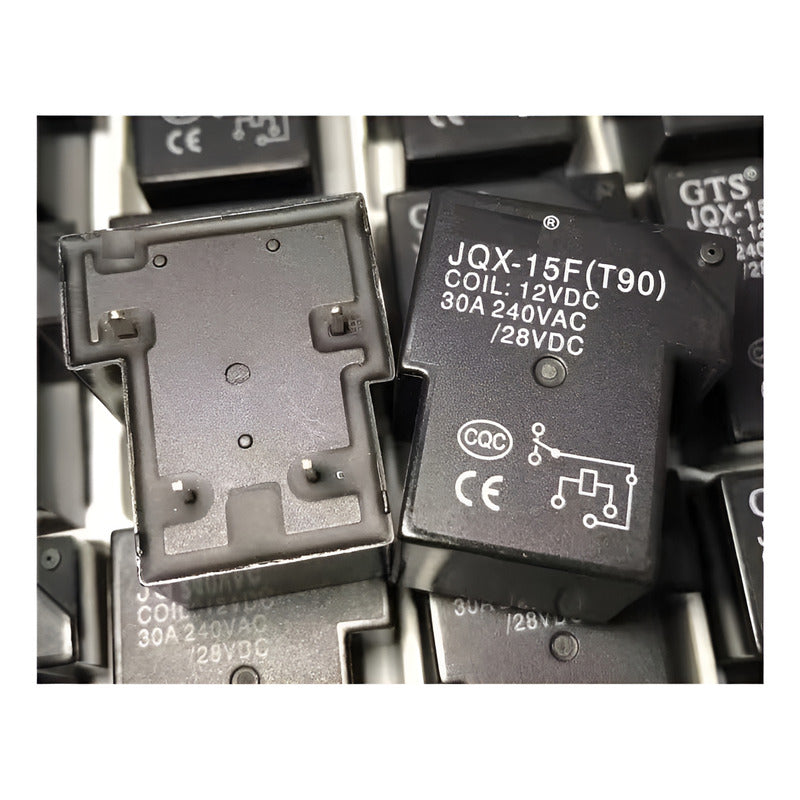 Rele Relay Jqx-15f(t90) Dc 12v 30a 240vac 4 Pines