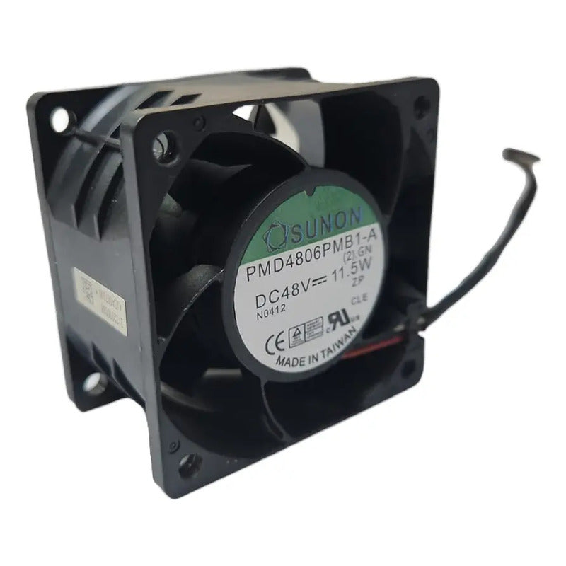 Ventilador Fan Cooler Pmd4806pmb1-a 48v 60x38mm 6038 2 Pin Negro