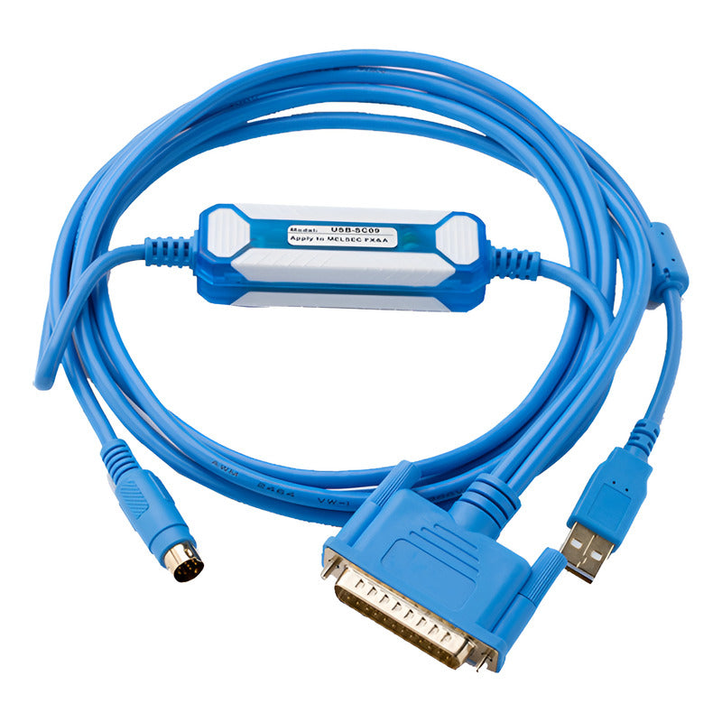 Cable Programacion Usb-sc09 Para Mitsubishi Plcserie Fx A A2