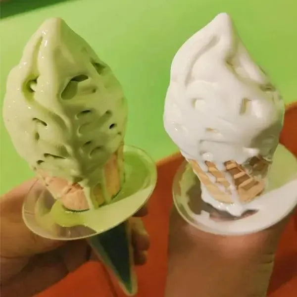 100x Porta Cono De Helados Barquillo Antichorreo Plastico