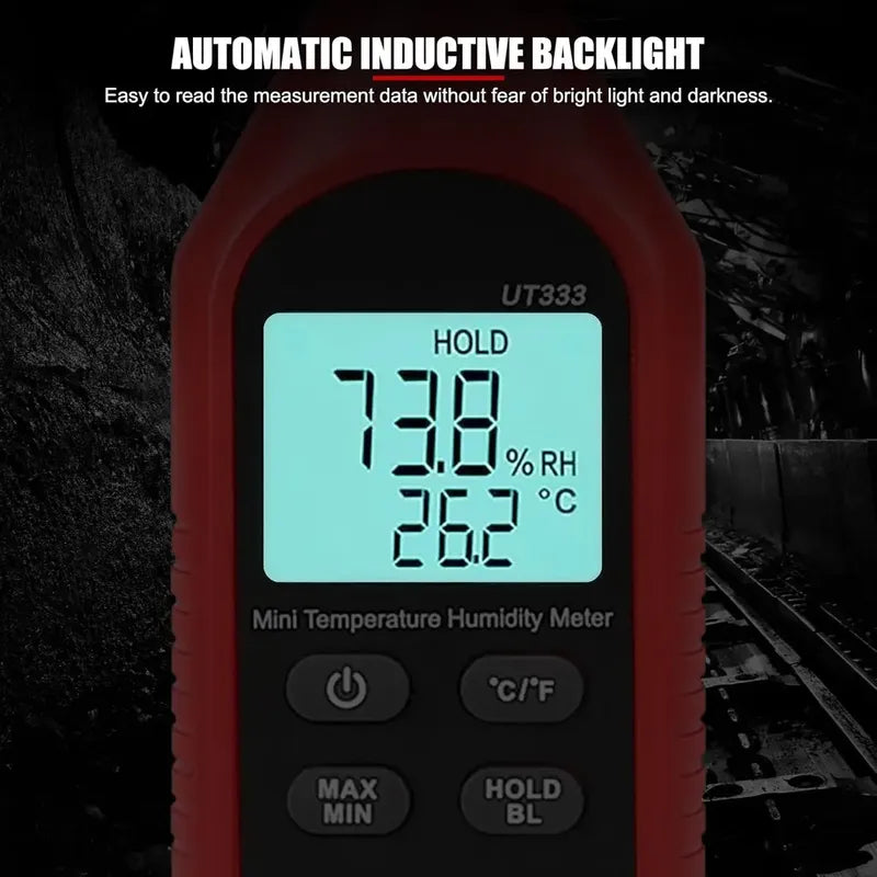 Higrómetro Medidor Temperatura Y Humedad Digital Uni-t Ut333