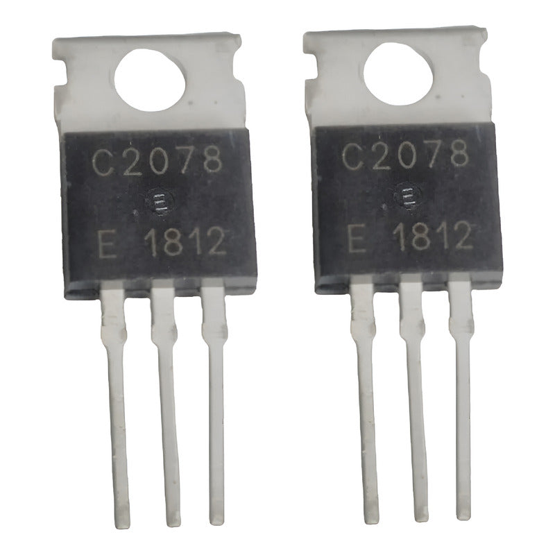 2xtransistor C2078 2sc2078 Rf Amplificador De Poder To-220
